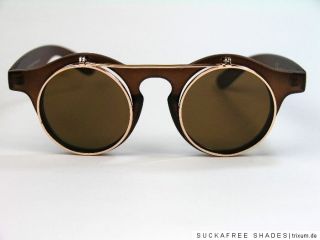 Retro Sonnenbrille 50er Jahre Vintage Keyhole Flip up Glasses Damen
