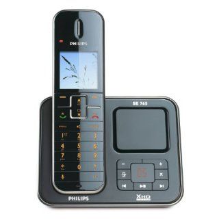 Philips SE7651B DECT Single ECO schnurloses Telefon mit 