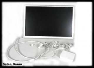 Apple Monitor Metallic Cinema Display with power adapter A1082