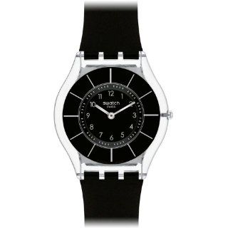 Swatch Damen Armbanduhr Black Classiness SFK361 Uhren