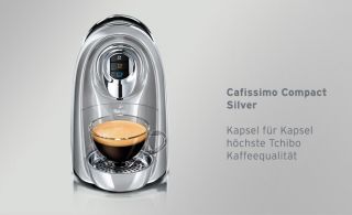 Tchibo Cafissimo Compact, Kaffeemaschine für Kapseln