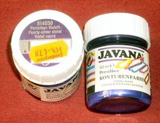Javana Konturenfarbe 50 ml Farben frei wählbar (KL7 K)(100ml/6,80