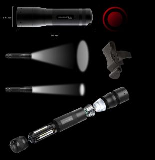 LED LENSER M14 Taschenlampe M 14 inkl. Batterien & Intelligent Clip