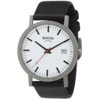 Boccia Herren Armbanduhr Leder 3538 01 Uhren