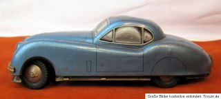 Original Distler Porsche Blech Auto mit Batteriefach Dachbodenfund