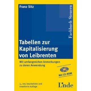 Tabellen zur Kapitalisierung von Leibrenten (f. Österreich) 