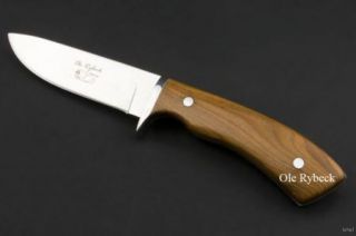 OLE RYBECK Jagdmesser aus Norwegen, 440C, Beaver NEU