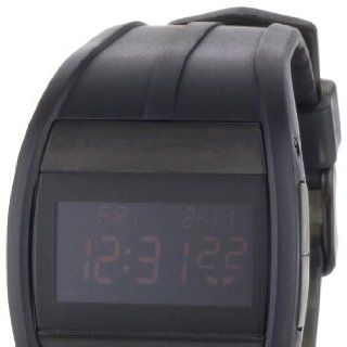 Vestal Unisex Armbanduhr Crusader Digital Kunststoff schwarz CRU016