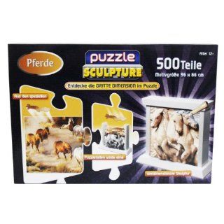 Pferde Sculpture Puzzle mit 500 Teilen Spielzeug