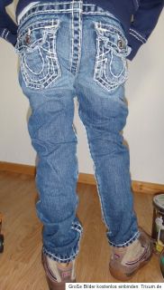 True Religion coole skinny Jeans & dicken Stitching Gr. 5 110