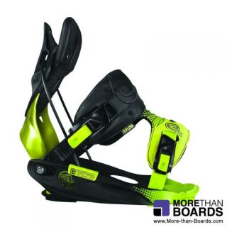 Flow M9 Black/Lime Sowboard  Bindung / Snowboardbindung   2013   NEU
