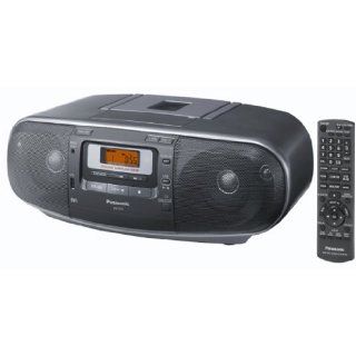 Panasonic RX D55AEG K CD Radiorekorder (20 Watt RMS, UKW/MW Tuner, USB