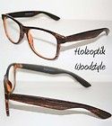 Holz Optik Wood Style Klarglas o. Stärke NEU Sonnenbrille 447