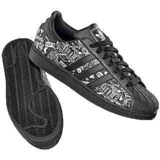 Adidas Superstar II G01978 schwarz Leder Schuhe