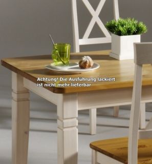 Esstisch Küchentisch Tisch erweiterbar Esszimmer Kiefer massiv
