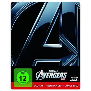 Marvels The Avengers Steelbook inkl. 2D Blu ray & Bonus Disc 3D Blu