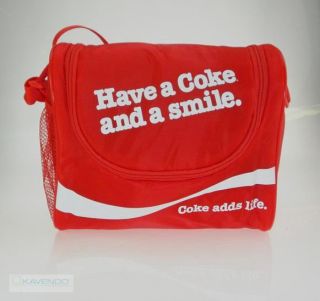 Kühltasche Coca Cola Coke & Smile 10 in rot von EZetil