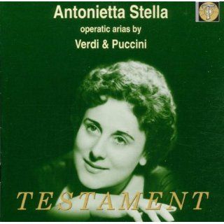 Stella singt Arien von Verdi und Puccini Musik
