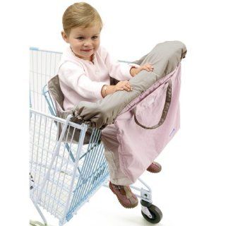 Beaba Komfort Sitz für den Einkaufswagen rose Baby