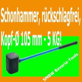 Schonhammer, rückschlagfrei, 105 mm 5KG Monsterhammer
