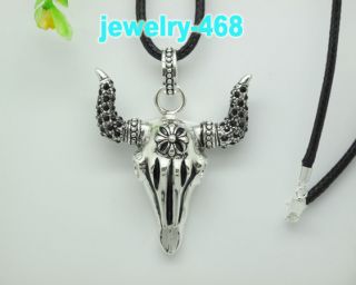 WOW COOL Christmas gift inlay black goat charm fit necklace hot