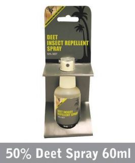 BUGPROOF DEET INSECT MOSQUITO REPELLENT SPRAY  Travel Camp Hike Fish