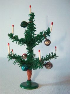 alter Puppenstuben Weihnachtsbaum