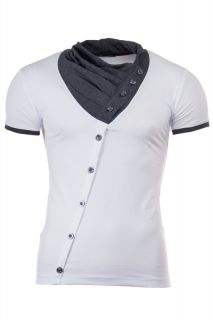 ReRock by HEADLINE T Shirt V Neck Slim Fit Herren Hemd Polo League RR
