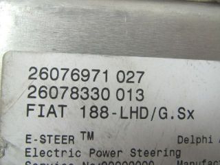 Fiat Punto 188 1.2 16V Steuergerät elektrische Lenkung #34475