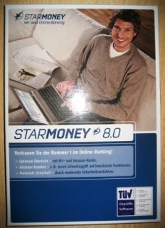 Starmoney 8.0 Online Banking Vollversion handbuch & CD