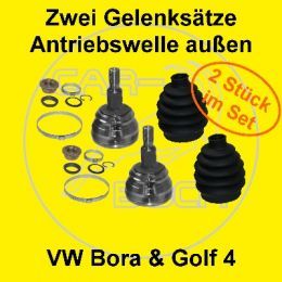 Gelenksatz Antriebswelle im Set für VW Bora & Golf4