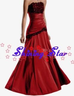 Elegant Taffeta evening dress homecoming party cocktail prom ball gown
