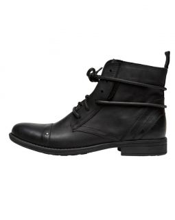 Jack & Jones Boots Lederboots Schuhe Style 12047250   JJ TOP BOOT