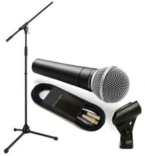 SHURE SM 58 LCE SM58 Mikrofon + Kabel + Mikrofonständer