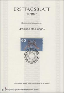 ETB 18/1977 Philipp Otto Runge, Maler