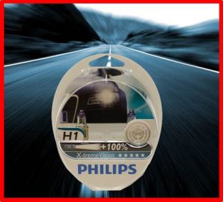Philips X treme Vision H1 +100% mehr Licht 55W 12V Glühbirnen 2er Set
