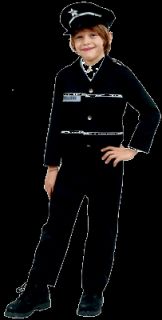 kl. Ordungshüter Polizist Polizei Karneval Fasching Kostüm 116 152