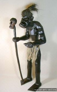 90cm Schutzgeist Voodoo Figur Afrika Figuren Holz