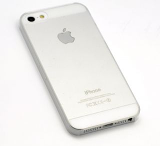 iPhone 5 Hard Case Cover Tasche Huelle Schutzhuelle transparent