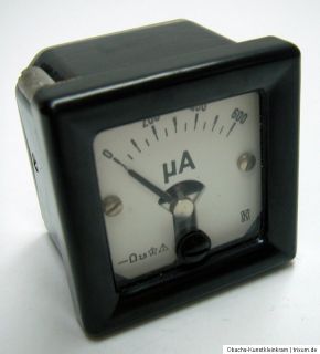 Altes Messinstrument Amperemeter Amperemesser Instrument Alt Antik
