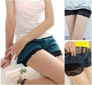 NEW Womens Girls Lace Safety Shorts Pants Leggings D3P9
