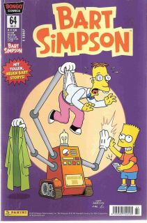 Comic   Bart Simpsons Nr. 64 Panini Verlag deutsch