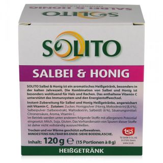 14,92 EUR/kg) SOLITO Salbei und Honig Instant Heißgetränk 15x8g