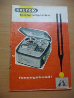Stück alte Broschüren Prospekte Tonbandgeräte Philips Telefunken