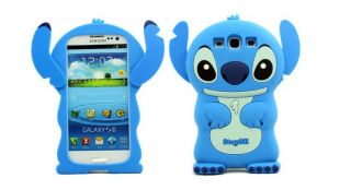 Lilo Stitch Cute 3D TPU SILICONE Toy Case Cover Samsung Galaxy S3 SIII