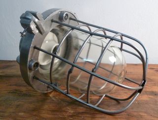 polished industrial factory lamp  Fabriklampe Industrielampe