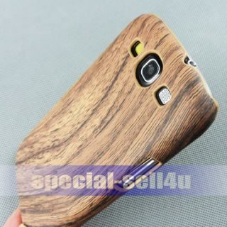 Neu Holz Muster Hülle Hard Case Schutz FÜR Samsung Galaxy S3 S III