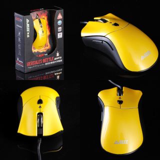 2400DPI Ajazz Beetle II 6Buttons X4 Optical Professional Gaming Mouse