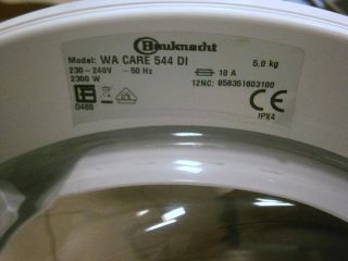 Bauknecht WA CARE 544 Di * Waschmaschine * Frontlader