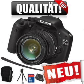 Canon EOS 550D Kit 18 55mm Spiegelreflex   Paketpreis 8